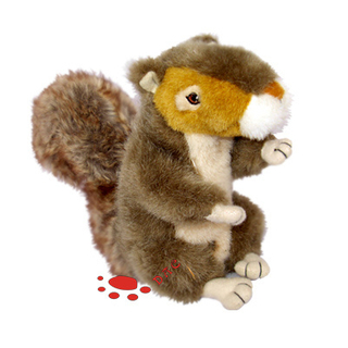 Plush Faux Fur Squirrels Toy