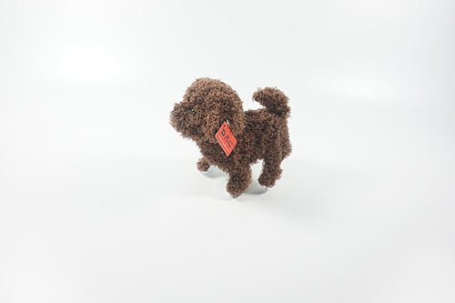 Plush Valentine Dog Key Ring