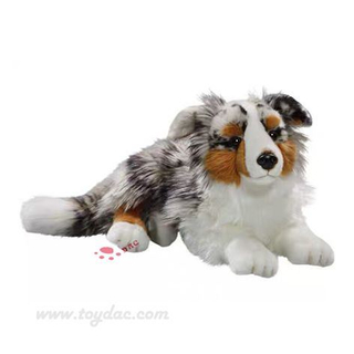 Soft Plush Faux long fur dog 