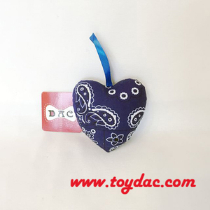 Cotton Fragrance Car Heart Key Ring