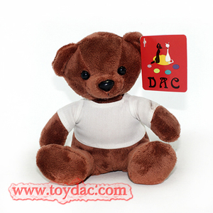 Plush Small Bear with T-Shirt