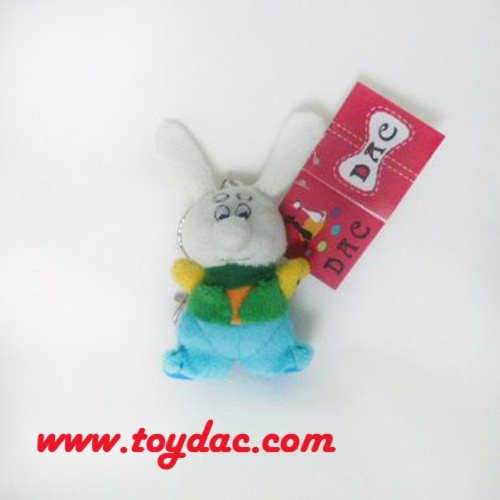 Plush Christmas Key Ring Toy Mouse