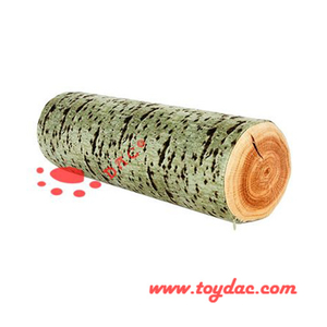 Plush Tree Stump Pillow