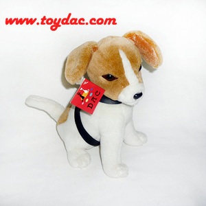 Stuffed Short Fur Dog Toy