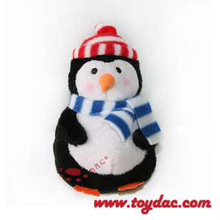 Plush Stuffed Christmas Penguin