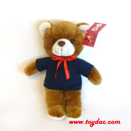 Promotion Cute Stuffed football bear 