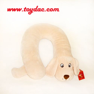 Plush Dog Neck Pillow