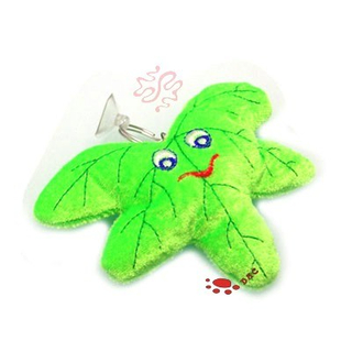 Plush Vegetable Tree Leave Toys Key Chain