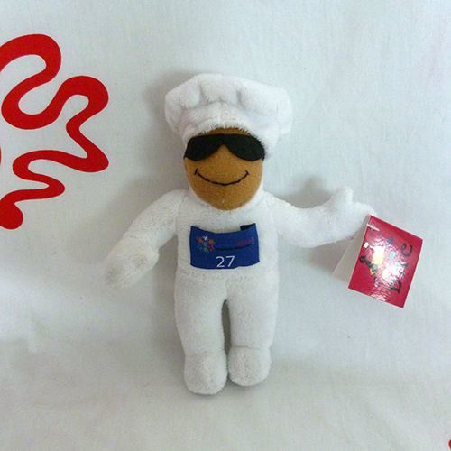 Plush Snowman Soft Mascot