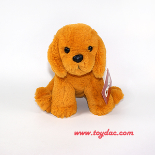 Plush Toy Small Golden Dog