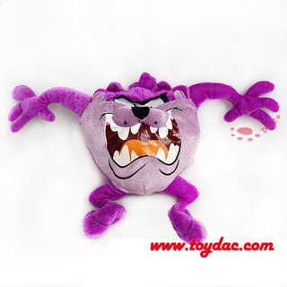 Purple Plush Devil Toy