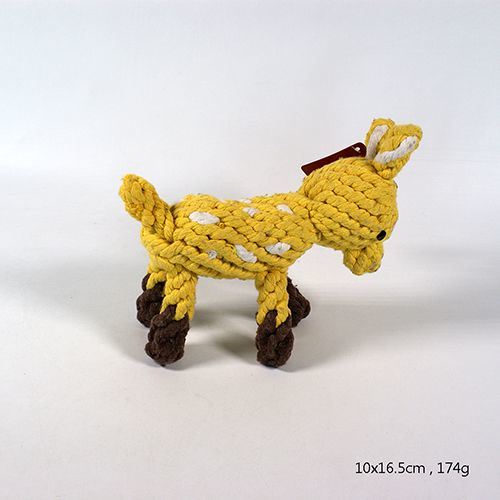 Braided Cotton Camel for Dog