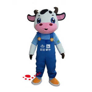 Plush Mascot Clothing Cow Costume