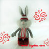 Plush White Rabbit Toy Rabbit Bag