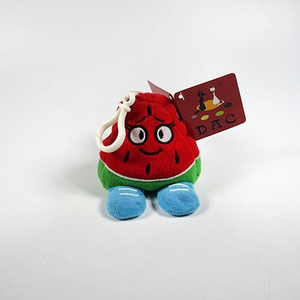 Plush Fragrance Bean Watermelon Key Ring
