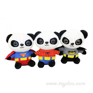 Stuffed Film Souvenir Panda with Clothing