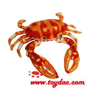 Plush Ocean Red simulation Crab