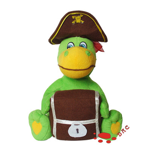 Plush Cartoon Dinosaur with Gift