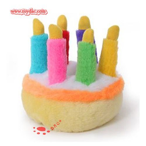 Plush Kids Toy Birthday Cake Toy