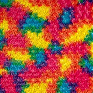 Super soft rainbow rose plush fabric